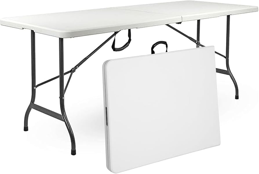 MESA PLEGABLE DE PLASTICO