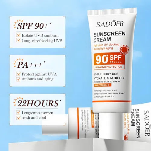 Protector Solar SPF90 vitamina E y Aloe