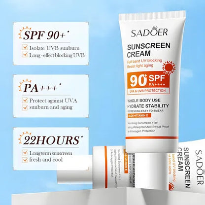 Protector Solar SPF90 vitamina E y Aloe