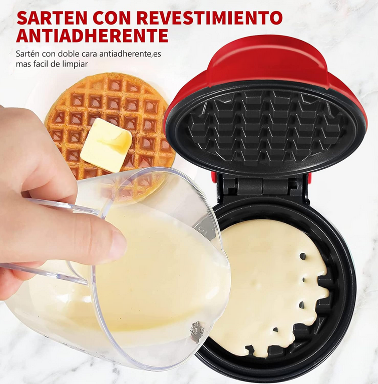 Mini Waflera Eléctrica