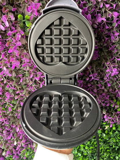 Mini Waflera Diseño de Corazón